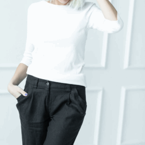 Hlače 1383 100% lan Hlače 1383 100% lan