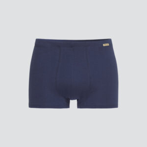 Moške boxer spodnjice iz eko bombaža MODRE