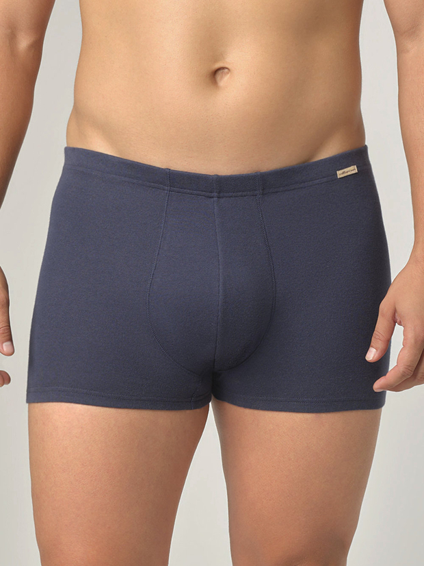 Moške boxer spodnjice iz eko bombaža MODRE Moške boxer spodnjice iz eko bombaža MODRE