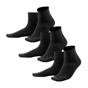 3 kom nogavic iz 100% eko bombaža ČRNE