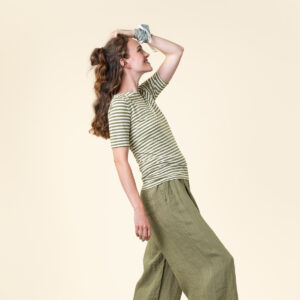 Ženska majica iz 100% eko bombaža črte SAGE S,M,L Ženska majica iz 100% eko bombaža črte SAGE S,M,L