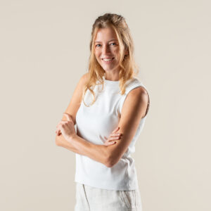 Ženski top iz 100% eko bombaža BEL Ženski top iz 100% eko bombaža BEL