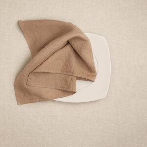 Prtiček lan taupe 42x42 Prtiček lan taupe 42x42