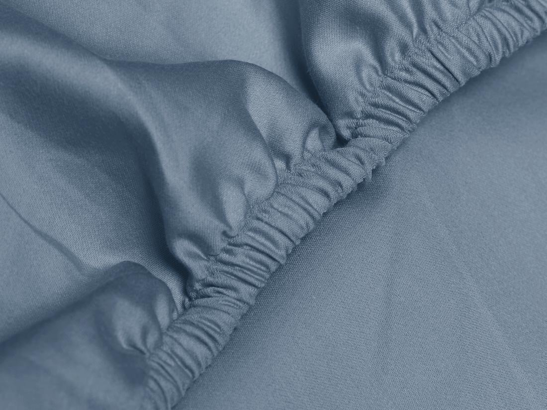 Jogi rjuha ekološki bombaž saten FADED BLUE več dimenzij Jogi rjuha ekološki bombaž saten FADED BLUE več dimenzij