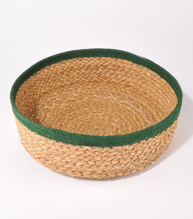 Košara juta zelena L Fair Trade