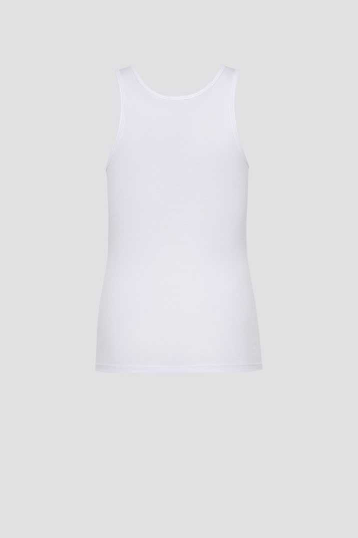 Eko Bombažna otroška spodnja majica BELA 104-164 Eko Bombažna otroška spodnja majica BELA 104-164