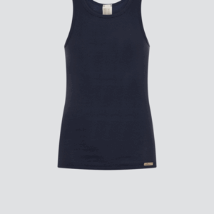 Eko Bombažna otroška spodnja majica MODRA 104-164