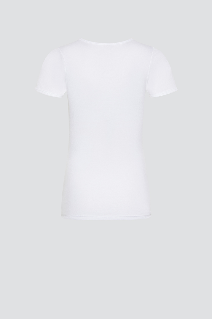 Eko Bombažna otroška majica KR BELA 104-164