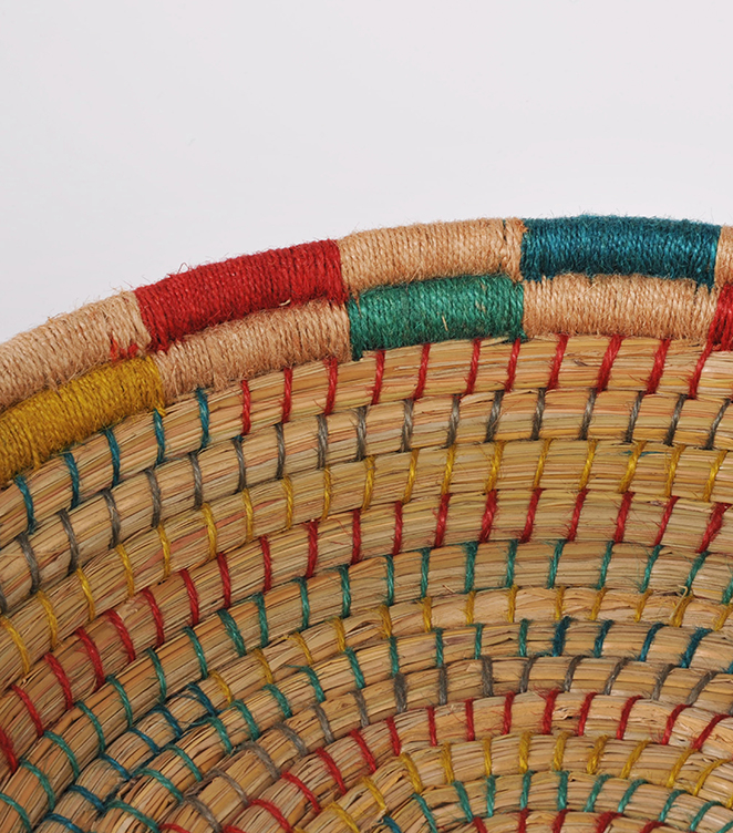 Košara okrogla Fair Trade