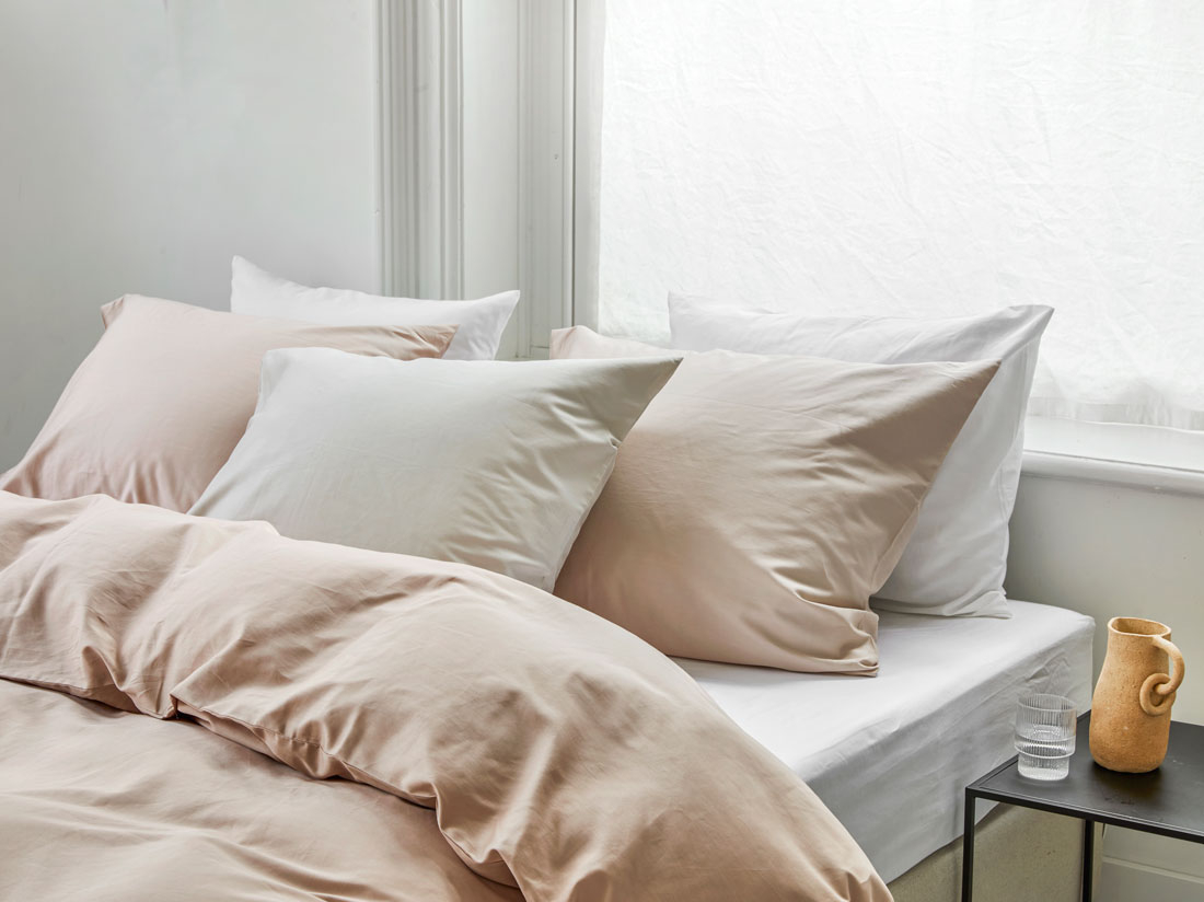 Posteljnina ekološki bombaž saten DUSTY ROSE več dimenzij Posteljnina ekološki bombaž saten DUSTY ROSE več dimenzij