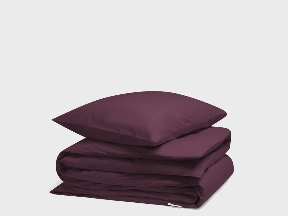 Posteljnina ekološki bombaž perkal PLUM več dimenzij Posteljnina ekološki bombaž perkal PLUM več dimenzij