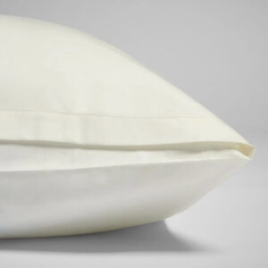 Posteljnina ekološki bombaž saten TOPLA BELA več dimenzij