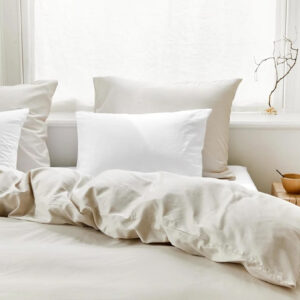 Posteljnina ekološki bombaž saten SANDY GREY več dimenzij Posteljnina ekološki bombaž saten SANDY GREY več dimenzij