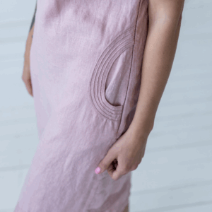 Obleka KR 1208, 100% lan Obleka KR 1208, 100% lan