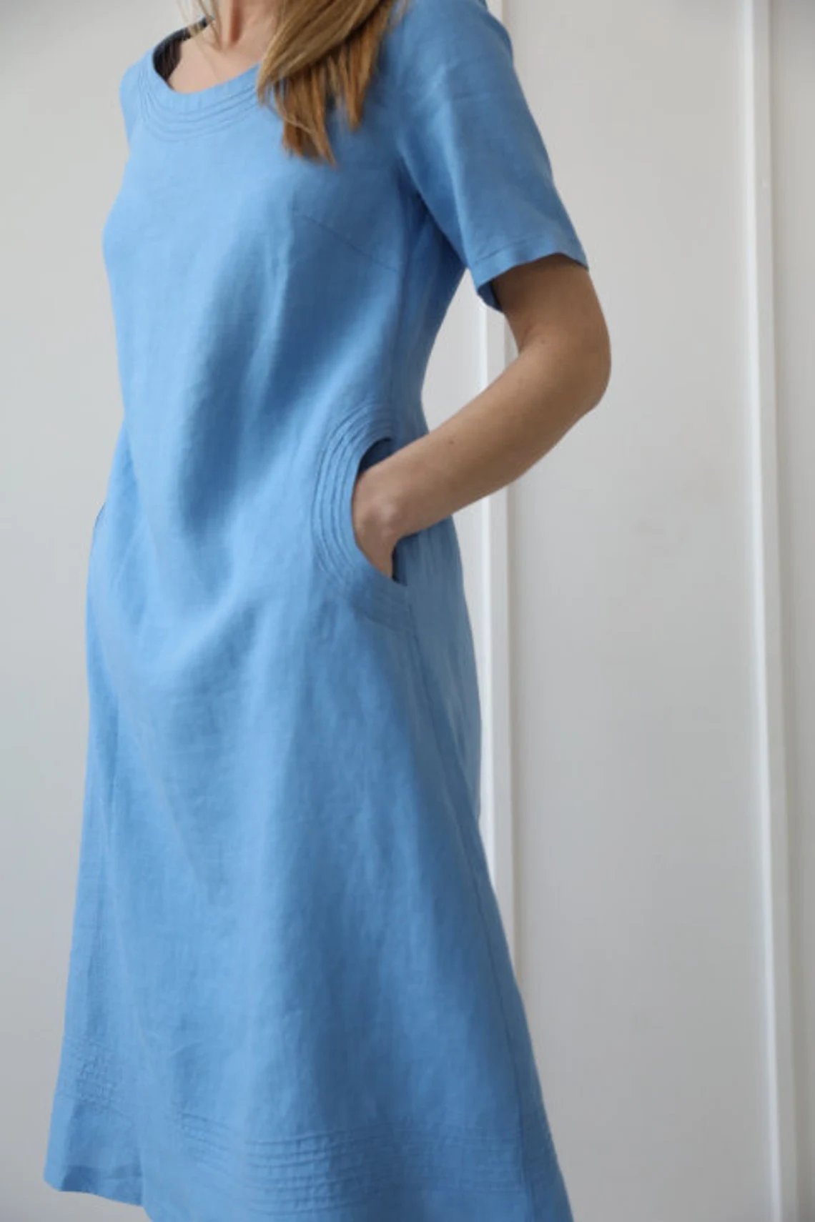 Obleka KR 1208, 100% lan Obleka KR 1208, 100% lan