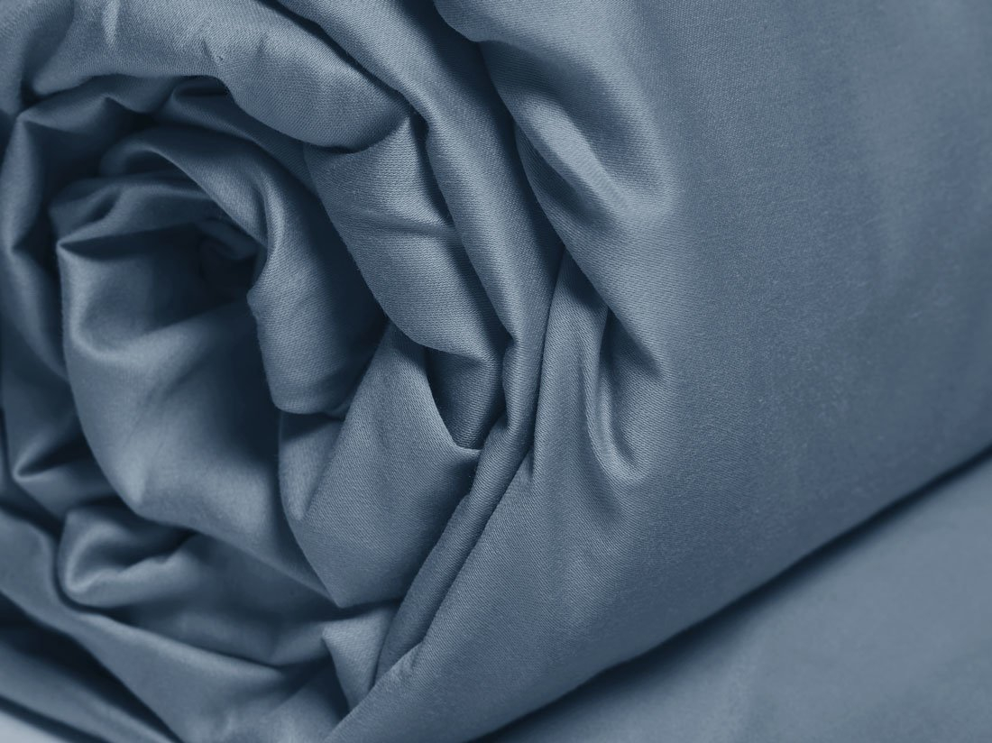 Jogi rjuha ekološki bombaž saten FADED BLUE več dimenzij Jogi rjuha ekološki bombaž saten FADED BLUE več dimenzij