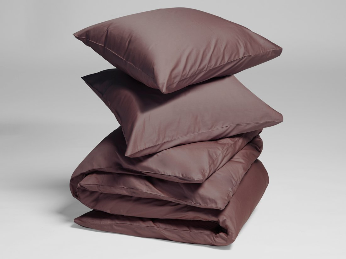 Posteljnina ekološki bombaž saten ROSE BROWN več dimenzij Posteljnina ekološki bombaž saten ROSE BROWN več dimenzij