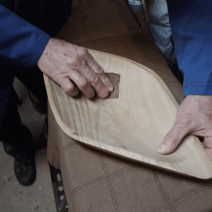 Lesena skleda - češnja 04 izdelana v Sloveniji Lesena skleda - češnja 04 izdelana v Sloveniji