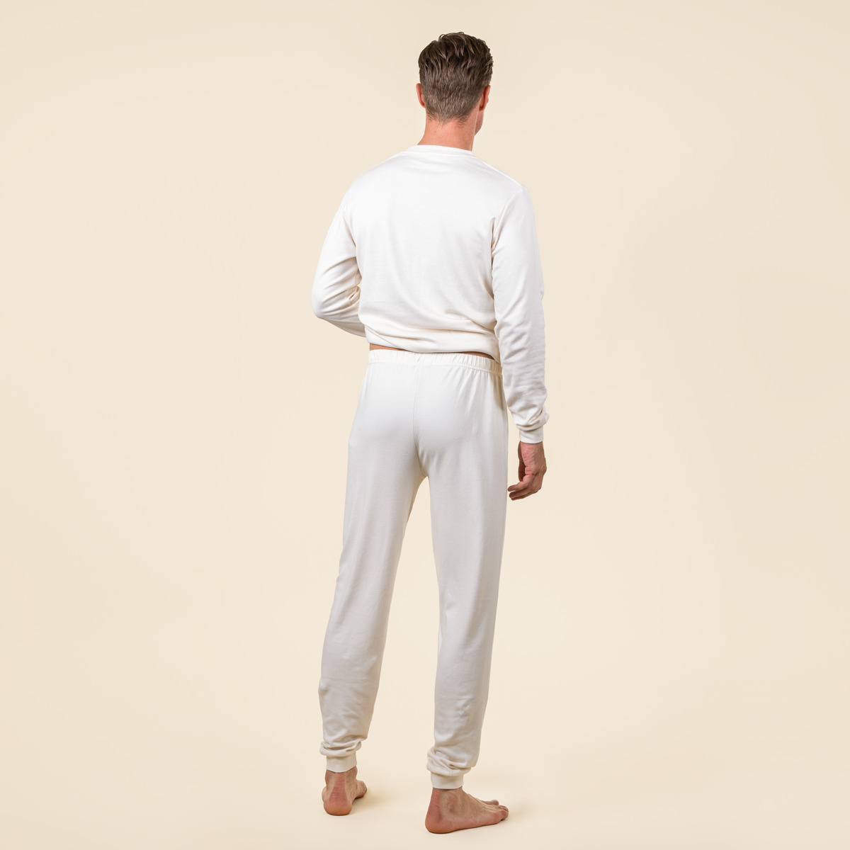 Moška pižama iz 100% eko bombaža NATUR