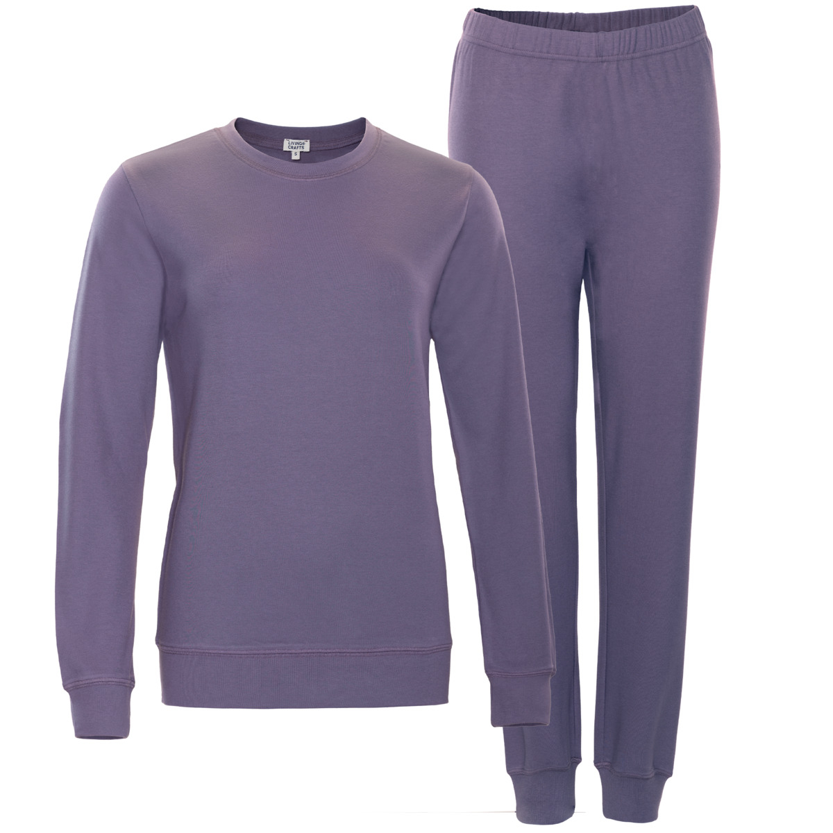 Ženska pižama iz 100% eko bombaža MAUVE XS,S