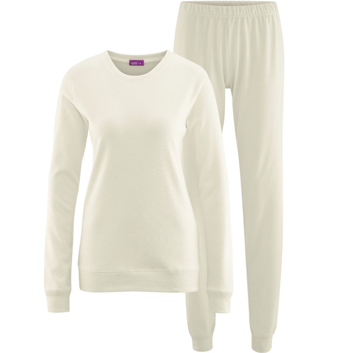 Ženska pižama iz 100% eko bombaža NATUR Ženska pižama iz 100% eko bombaža NATUR