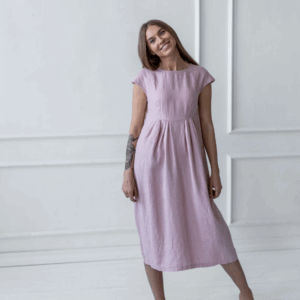 Obleka KR 1207, 100% lan 