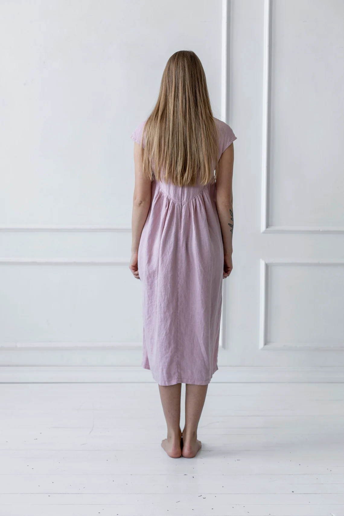 Obleka KR 1207, 100% lan Obleka KR 1207, 100% lan