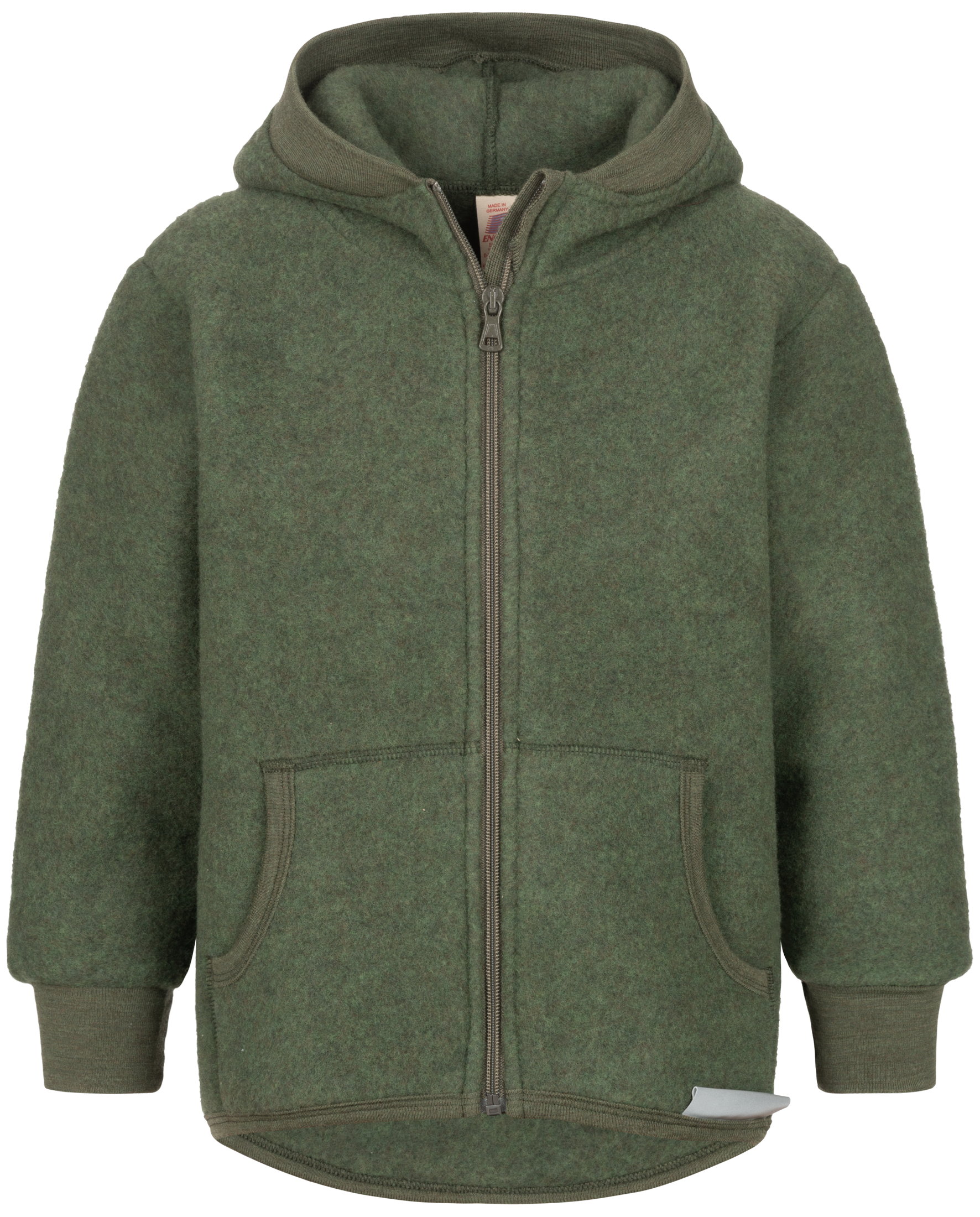 Otroška jakna s kapuco zelena - flis 100% volna od 116-140 Otroška jakna s kapuco zelena - flis 100% volna od 116-140