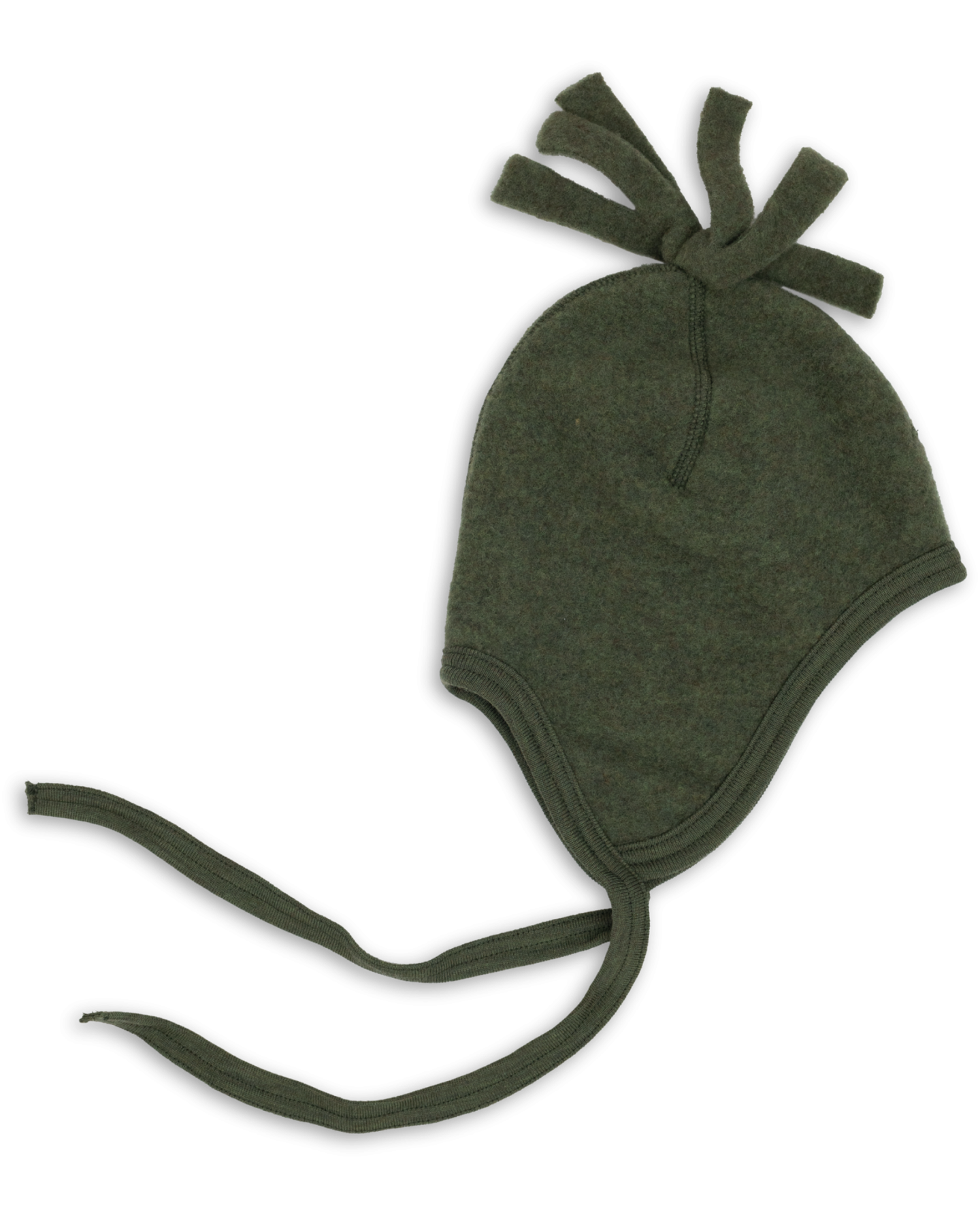 Kapa za otroke, zelena - flis 100% volna od 74-92 Kapa za otroke, zelena - flis 100% volna od 74-92