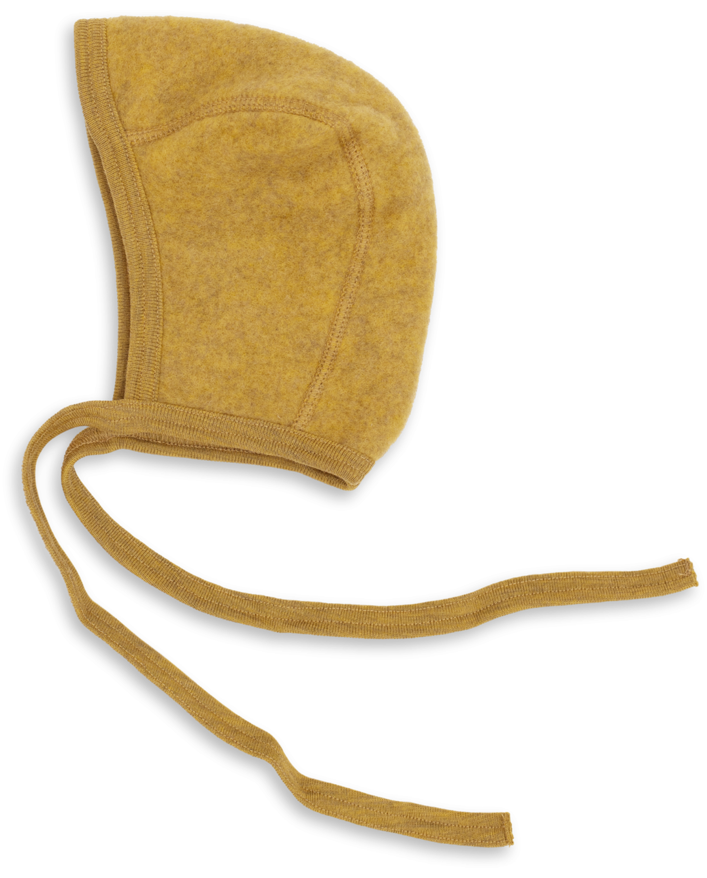 Kapa za dojenčke, saffron - flis 100% volna od 50-68 Kapa za dojenčke, saffron - flis 100% volna od 50-68