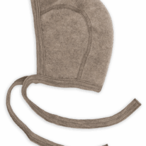 Kapa za dojenčke, walnut - flis 100% volna od 50-68