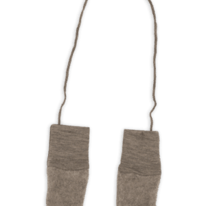 Rokavičke za dojenčke, walnut - flis 100% volna št. 1 Rokavičke za dojenčke, walnut - flis 100% volna št. 1