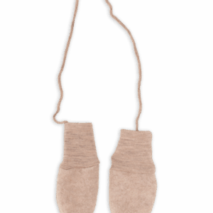 Rokavičke za dojenčke, sand - flis 100% volna št. 1 Rokavičke za dojenčke, sand - flis 100% volna št. 1