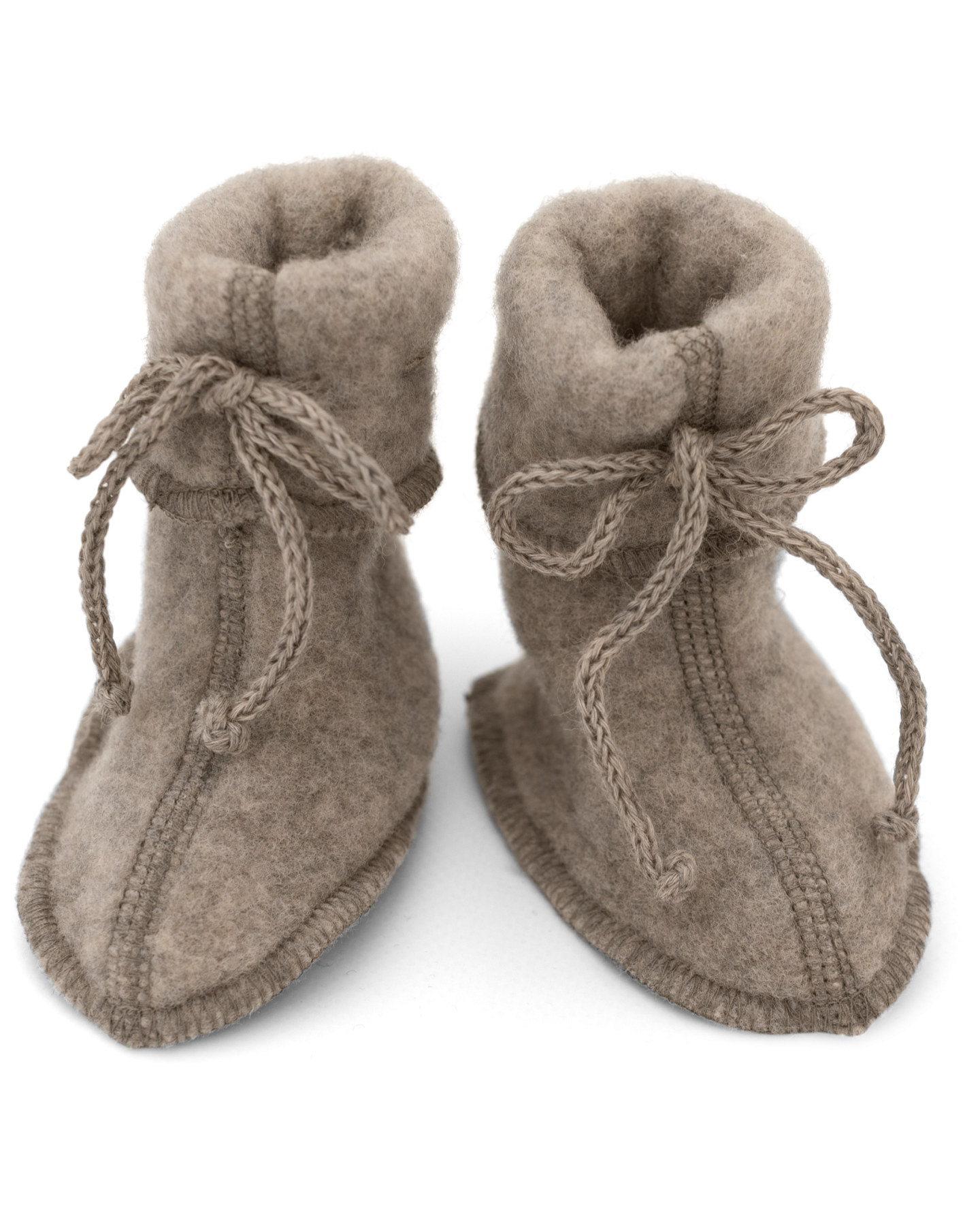 Škorenjčki za dojenčke, walnut - flis 100% volna od 50-68 Škorenjčki za dojenčke, walnut - flis 100% volna od 50-68