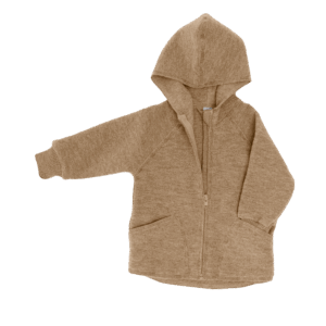 Otroška jakna, almond 100% kuhana volna od 74-116 Otroška jakna, almond 100% kuhana volna od 74-116