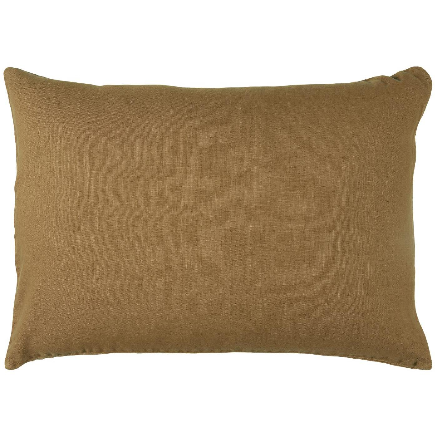 Prevleka iz 100% lanu 50x70 clay