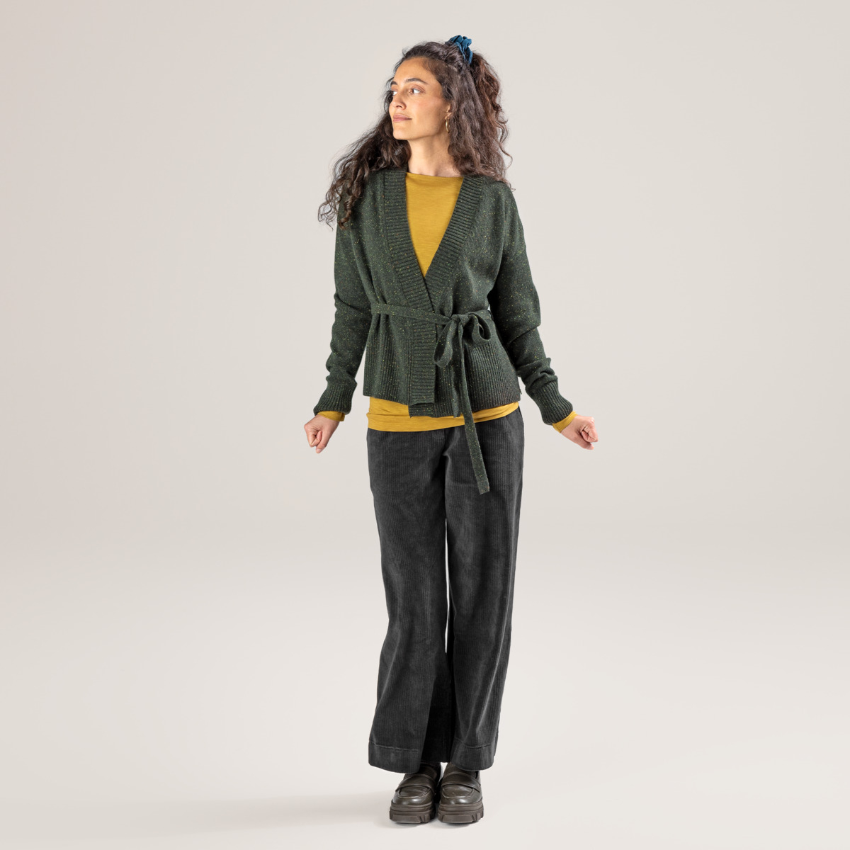 Ženska jopa Pacita 100% volna ZELENA XS Ženska jopa Pacita 100% volna ZELENA XS