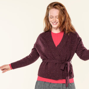 Ženska jopa Pacita 100% volna BURGUNDY Ženska jopa Pacita 100% volna BURGUNDY