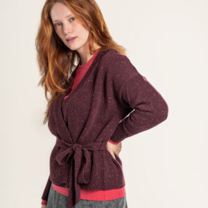 Ženska jopa Pacita 100% volna BURGUNDY Ženska jopa Pacita 100% volna BURGUNDY