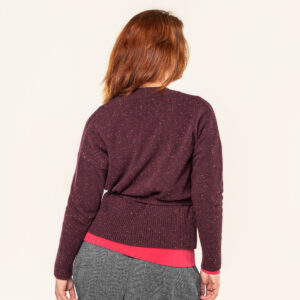 Ženska jopa Pacita 100% volna BURGUNDY Ženska jopa Pacita 100% volna BURGUNDY