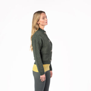 Ženska jopa Siglia 100% volna - T.ZELENA Ženska jopa Siglia 100% volna - T.ZELENA