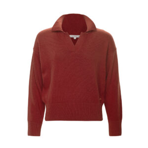 Ženski pulover Ulana 65% eko bombaž, 35% volna - RDEČ Ženski pulover Ulana 65% eko bombaž, 35% volna - RDEČ