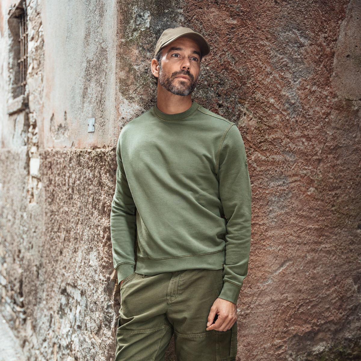 EKO Bombažni Moški Pulover ZELEN M,L EKO Bombažni Moški Pulover ZELEN M,L