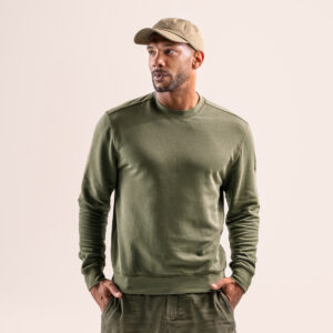 EKO Bombažni Moški Pulover ZELEN M,L EKO Bombažni Moški Pulover ZELEN M,L