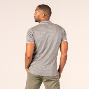 Moška polo majica KR eko bombaž SIVA XL Moška polo majica KR eko bombaž SIVA XL