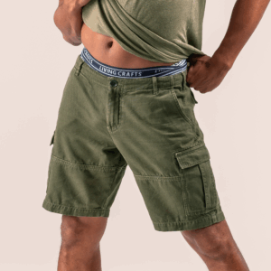 Moške bermude eko bombaž ZELENE 50