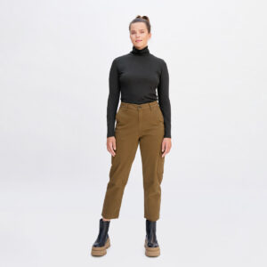 Ženske hlače eko bombaž BEIGE različne vel.