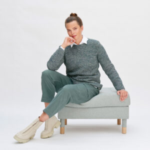 Ženske hlače eko bombaž ZELENE različne vel. Ženske hlače eko bombaž ZELENE različne vel.