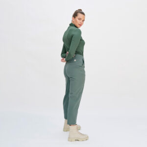 Ženske hlače eko bombaž ZELENE različne vel. Ženske hlače eko bombaž ZELENE različne vel.