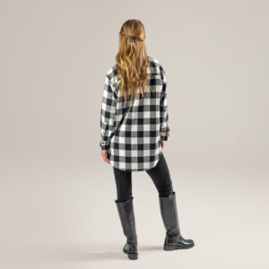 Ženska flanela srajca iz 100% eko bombaža karo Ženska flanela srajca iz 100% eko bombaža karo